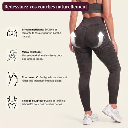V-SCULPT™ 3D • Le Legging Sculptant & Anti-Cellulite